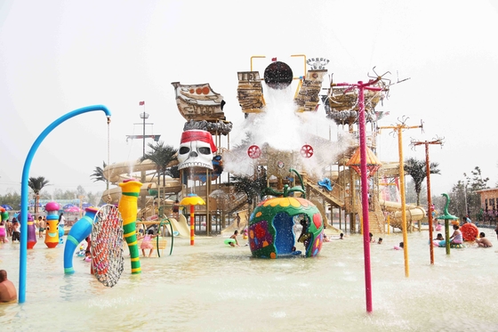 Equipo gigantesco modificado para requisitos particulares del parque de atracciones del parque del agua de los deportes de la aguamarina de la casa del agua