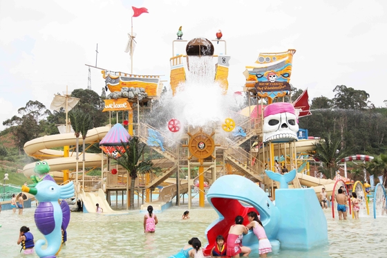 Equipo gigantesco modificado para requisitos particulares del parque de atracciones del parque del agua de los deportes de la aguamarina de la casa del agua