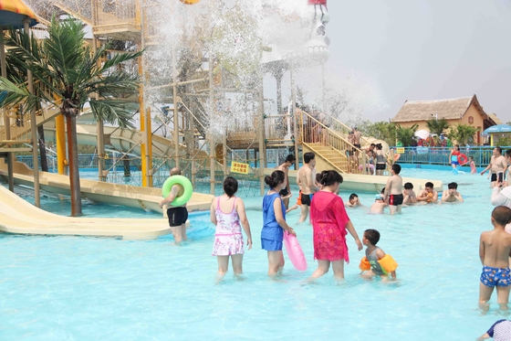 Los toboganes acuáticos de la fibra de vidrio del parque del agua de los niños modificados para requisitos particulares entretienen para el parque del agua