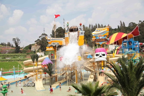 Equipo gigantesco del parque de atracciones del parque del agua del patio de la aguamarina de la casa del agua