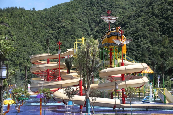 Equipo gigantesco del parque de atracciones del parque del agua del patio de la aguamarina de la casa del agua