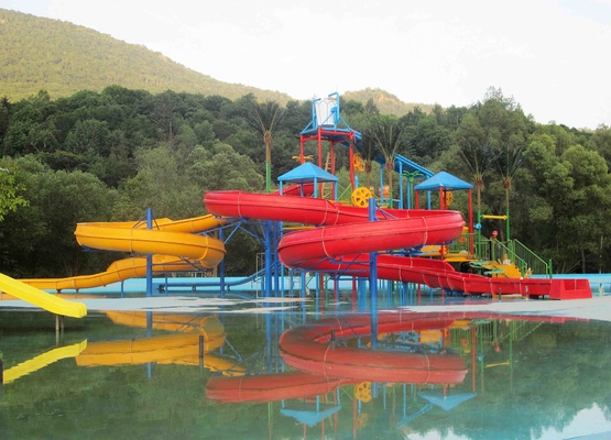 El equipo grande del juego del agua de los niños/la mini casa del agua con los niños resbala, el 11.5*12.5*6.5m