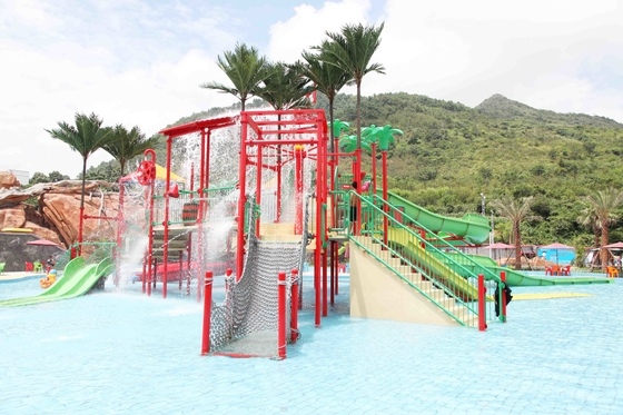 Los niños de 6,5 M riegan el equipo de la casa/del patio del agua para la piscina en parque de la aguamarina