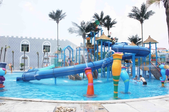 Juegos del parque de atracciones con el equipo grande del patio de la aguamarina de la fibra de vidrio para el parque del agua