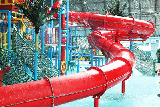 El parque del agua del acero inoxidable 304 con el área de juego interior, FPR fijó el tipo