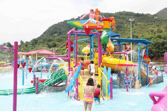 Riegue los juegos para los niños, mini parque del agua con los niños resbalan (SW-SB)