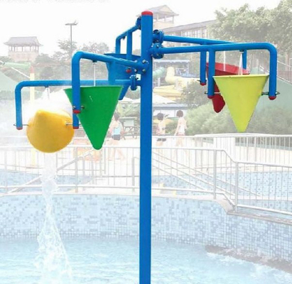 Patio colorido del equipo del parque del espray de la carpa/del agua de los niños