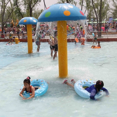 Juegos al aire libre de la fibra de vidrio del pato del espray del agua del parque de los niños comerciales del equipo