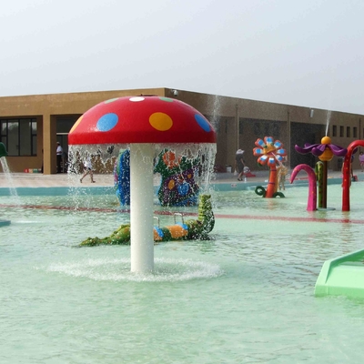 Juegos al aire libre de la fibra de vidrio del pato del espray del agua del parque de los niños comerciales del equipo
