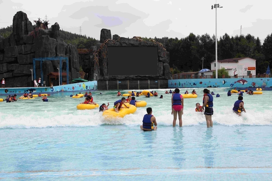 El PLC controla la máquina de la piscina de la onda para el parque al aire libre del agua de la diversión