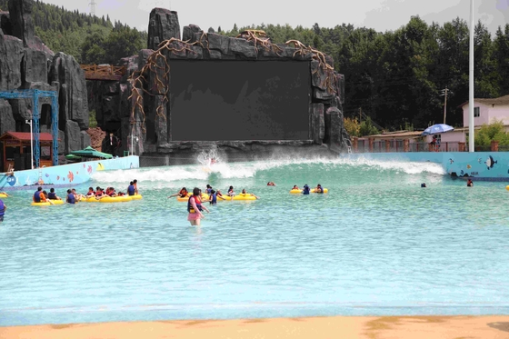 Ola de Tsunami Parque acuático personalizado Máquina de olas para la diversión familiar en el parque acuático 3 metros