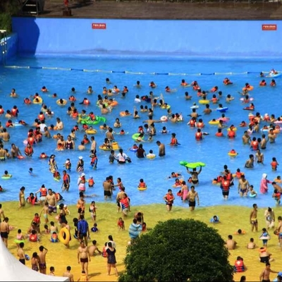 Piscina enorme de la onda del poder del compresor de aire con la altura de onda de 3M para el parque del agua