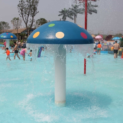 Equipo modificado para requisitos particulares de Waterpark de la seta del espray de la fibra de vidrio/PVC para los juegos de los niños