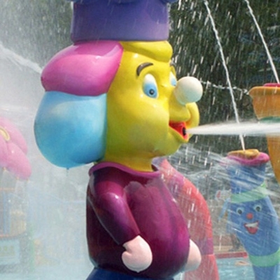 Equipo del parque del espray de Sprayground del agua, parque formado historieta del agua del juego de la aguamarina del mono