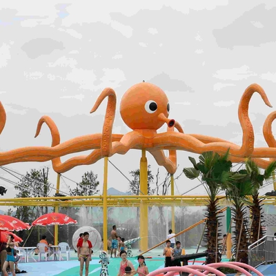 Equipo comercial del parque del espray del pulpo del equipo del parque de la aguamarina con el espray de agua