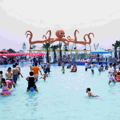 Equipo comercial del parque del espray del pulpo del equipo del parque de la aguamarina con el espray de agua