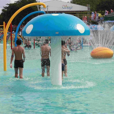 Equipo del parque del agua de la fibra de vidrio del parque del espray de la carpa, equipo del juego del agua