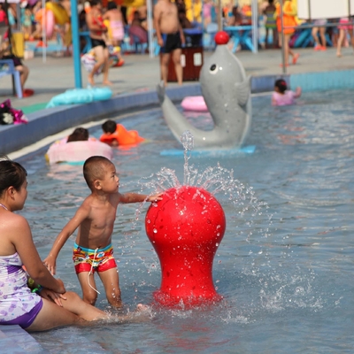 Equipo modificado para requisitos particulares del parque del espray del cartón de la carpa para la diversión de los niños/de los niños en piscina