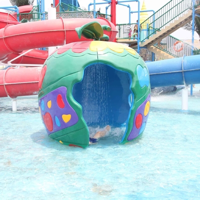 La aguamarina colorida modificada para requisitos particulares del espray de la carpa parquea el equipo para la diversión de los niños/de los niños en piscina