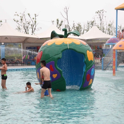 Patio colorido del equipo del parque del espray de la carpa/del agua de los niños