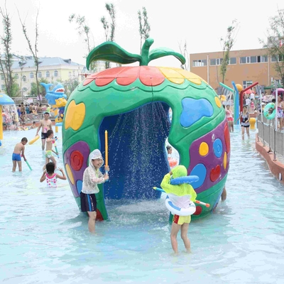 Icono al aire libre del espray del juego de la aguamarina del equipo del juego del niño interactivo del parque temático