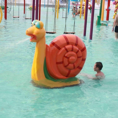 La aguamarina divertida del espray del caracol del espray del equipo comercial del patio juega