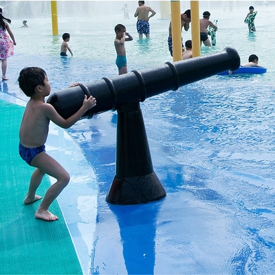 Equipo modificado para requisitos particulares del parque del espray, arma de espray de agua de la fibra de vidrio con el proveedor de los toboganes acuáticos del SGS