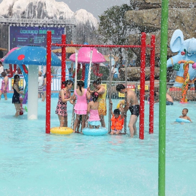Equipo de Game Park del espray del patio de la aguamarina de la fibra de vidrio del entretenimiento de los niños