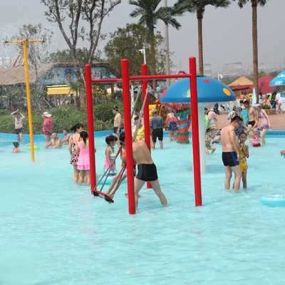 Equipo de Game Park del espray del patio de la aguamarina de la fibra de vidrio del entretenimiento de los niños