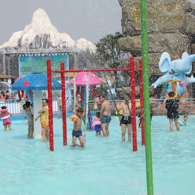 Equipo de Game Park del espray del patio de la aguamarina de la fibra de vidrio del entretenimiento de los niños