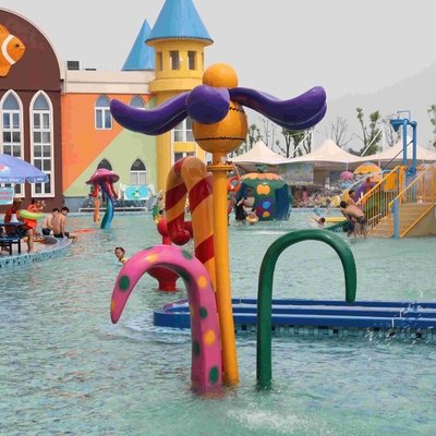 Equipo modificado para requisitos particulares del patio del agua del espray de la flor, equipo del parque de atracciones