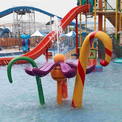 Equipo modificado para requisitos particulares del patio del agua del espray de la flor, equipo del parque de atracciones