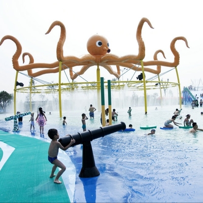 La aguamarina de la fibra de vidrio parquea el sistema de espray de agua del equipo para los niños/los adultos