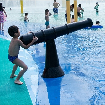 La aguamarina de la fibra de vidrio parquea el sistema de espray de agua del equipo para los niños/los adultos