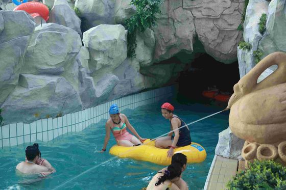 El equipo/la aguamarina perezosos grandes del río juega el apoyo galvanizado parque del acero de carbono