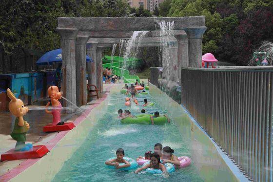 Río perezoso de los centros vacacionales del parque al aire libre del agua, equipo de Waterpark para el parque de la aguamarina del tema