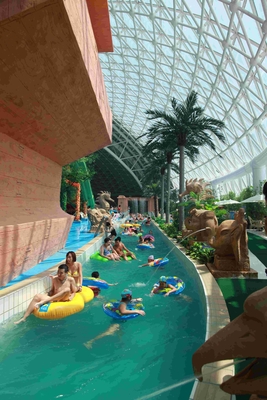 La piscina perezosa envuelta burbuja del río para el parque del agua de la diversión relaja Entainment