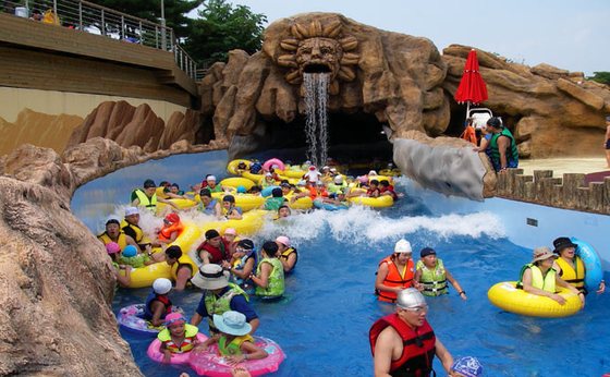 Equipo perezoso comercial perezoso gigante del río de la piscina del río para la familia