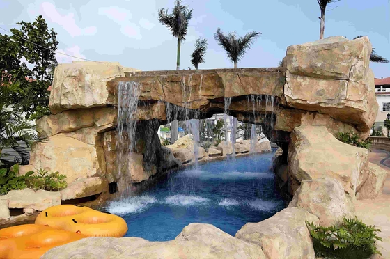 Parque perezoso del agua de río del equipo de la piscina para el parque gigante del agua una garantía del año