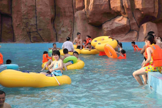La piscina perezosa del río para relaja el entainment del parque del agua de la diversión