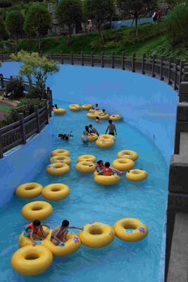 Piscinas perezosas flotantes del río del equipo del parque temático de la aguamarina para el adulto y los niños en parque gigante del agua