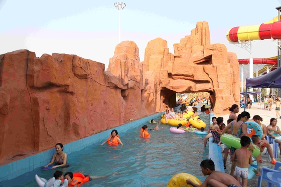 Piscinas perezosas flotantes del río del equipo del parque temático de la aguamarina para el adulto y los niños en parque gigante del agua