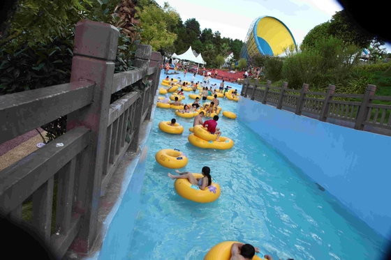 Equipo del parque del agua, río perezoso de Waterpark, equipos del patio de la diversión del agua para el parque de la aguamarina