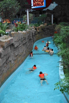 Control perezoso de recomendación del PLC de la construcción del río del parque del agua del equipo para el parque de la aguamarina
