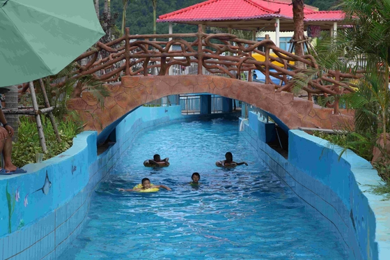 Equipo perezoso del parque de atracciones del río del parque al aire libre del agua de FRP para los niños/los adultos en parque de atracciones