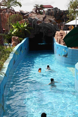 Equipo perezoso del parque de atracciones del río del parque al aire libre del agua de FRP para los niños/los adultos en parque de atracciones