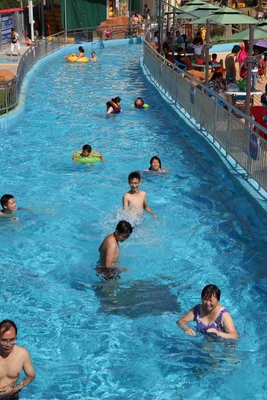 Equipo comercial perezoso gigante del parque del agua de la piscina para la familia