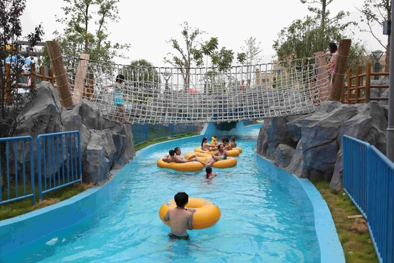 Piscina de río gigante de pereza Equipo comercial de río pereza para la familia