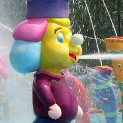 Parques modificados para requisitos particulares del agua de la fibra de vidrio del equipo del parque del espray del pulpo para los niños