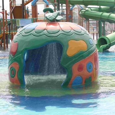 Juegos al aire libre de la fibra de vidrio del pato del espray del parque de los niños comerciales del equipo para el parque del agua